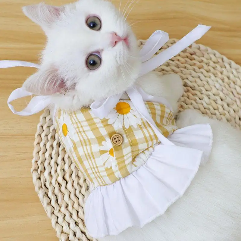 Горячая Распродажа Instagram ветер Маргаритка Милая котенок марионетка одежда
