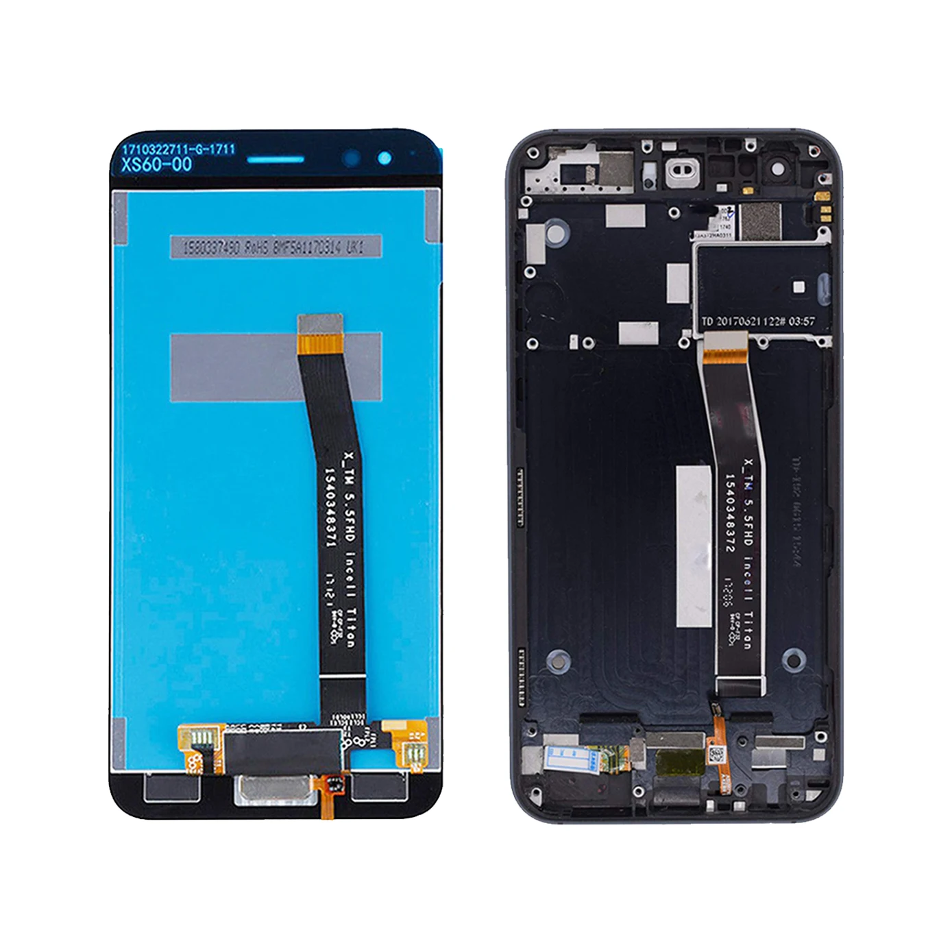 Фото ЖК-дисплей для ASUS Zenfone 4 ZE554KL LCD 2017 панель сенсорный экран дигитайзер в сборе с рамкой для Zenfone 4 ZE554KL Z01KD LCD №2