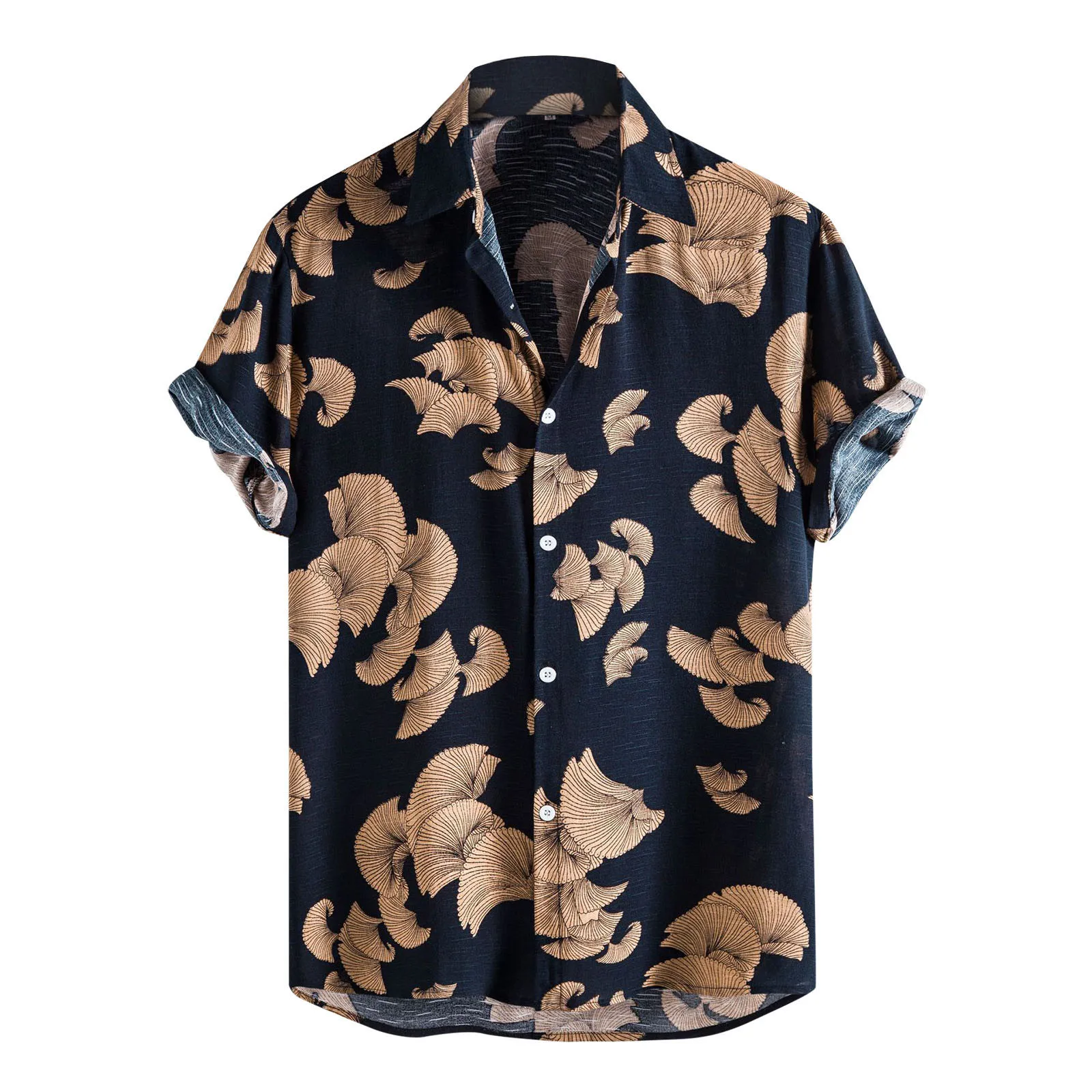 

2023 New Men's Short Sleeve Hawaiian Shirts 3d Print Oversize Hip Hop Shirt Rock Style Resort Casual Shirt men Streetwear