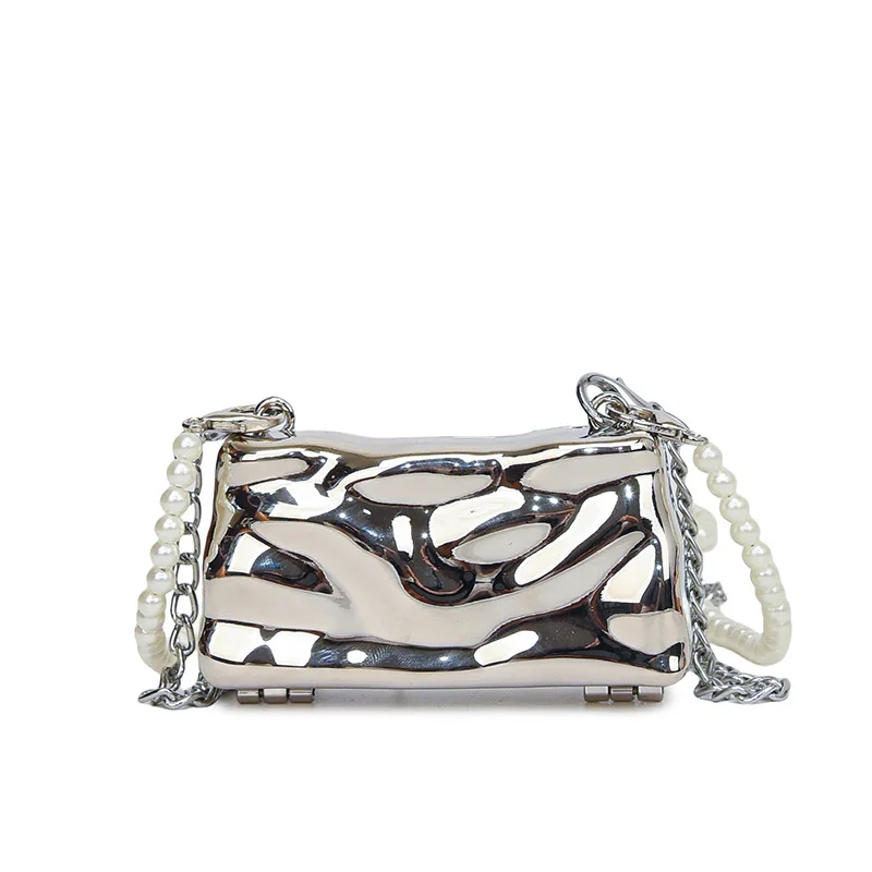 Металлические сумки маленькая сумка новинка 2024 модная Персонализированная