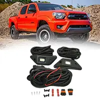 Auto LED Cargo Bed Lighting Kit, Replacement 00016-34187 0001634187 Wiring Harness Kit Fits for Toyota Tacoma 2015-2018