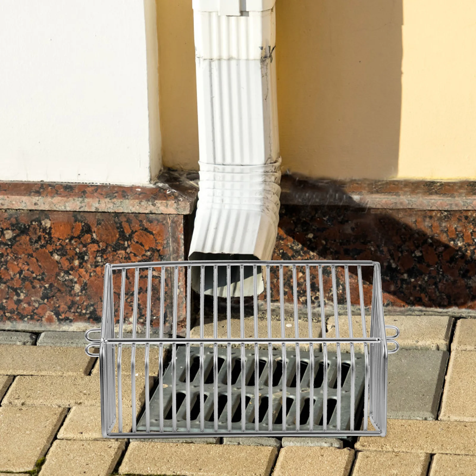 

Roof Gutter Guard Stainless Steel Gutter Filter Gutter Strainer Downspout Filter for Debris Leaves