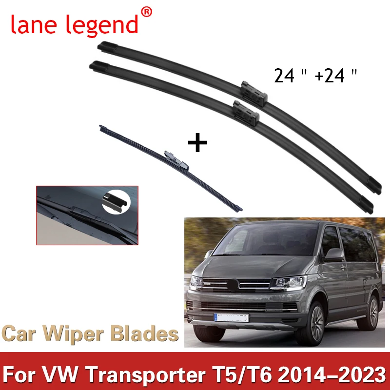 

Car Wiper Blade for Volkswagen VW Transporter T5 T6 Caravelle Multivan 2014~2023 Windscreen Windshield Wipers Car Accessories