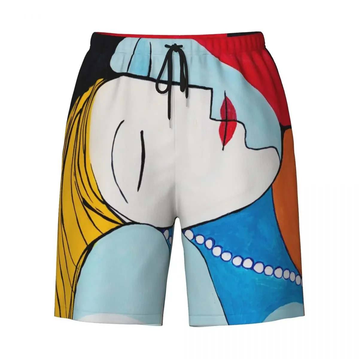 Шорты для доски на заказ мужские быстросохнущие пляжные шорты плавания Pablo Picasso