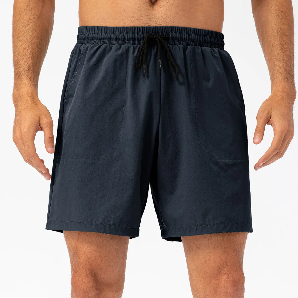 Lulu Men Summer Fitness Shorts With The Same Paragraph Are Light,Breathable And Quick-drying Gym Fitness Shorts And Pweaty Pant