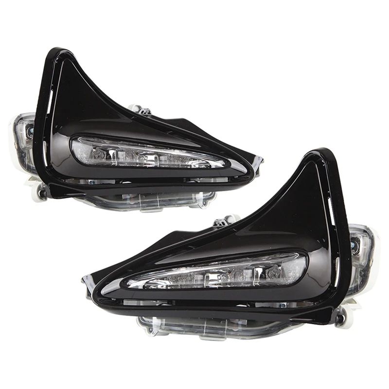 

Дневные ходосветильник огни, ДХО, светодиодные Белые Противотуманные фары для 2017- 2019 Toyota Corolla L LE XLE