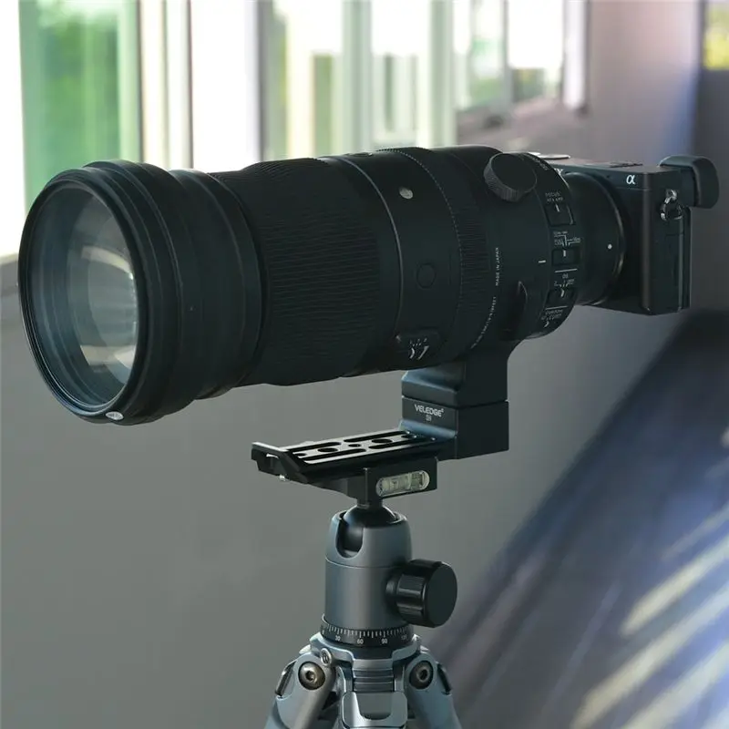 Фото Сменная быстросъемная пластина VELEDGE SH для объективов Sigma 150-600 мм F/5-6.3 DG DN OS Sports Camera №2
