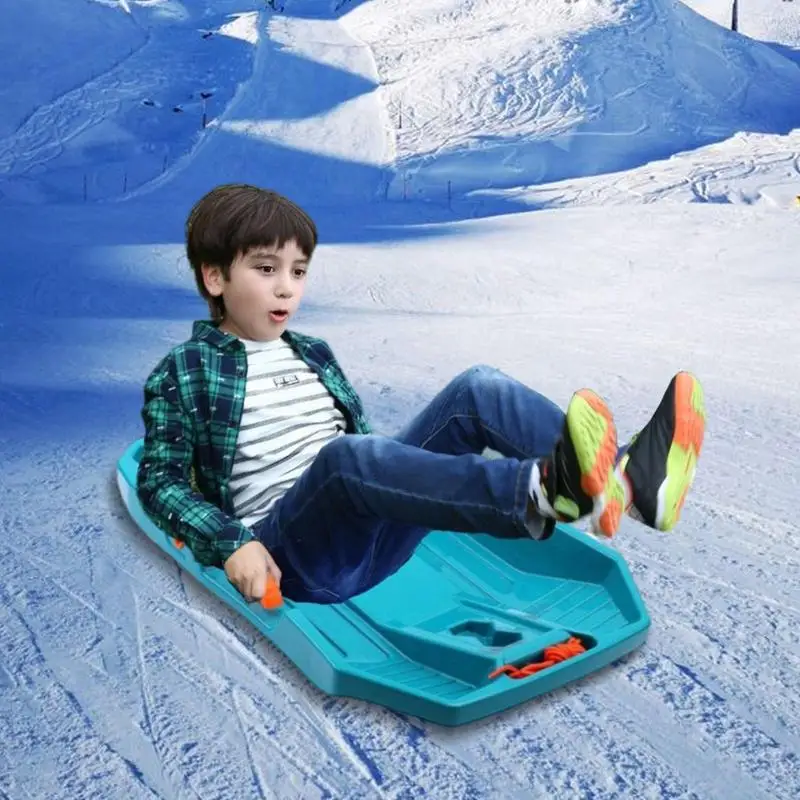 Санки для катания на снегу зимние песочные с Натяжной шнурком пляжные всех