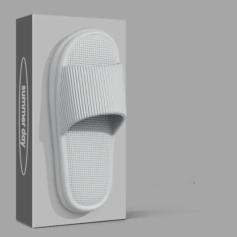 Бренд Whoholl 2024 домашние тапочки женские и мужские летние сандалии мягкие шлепанцы