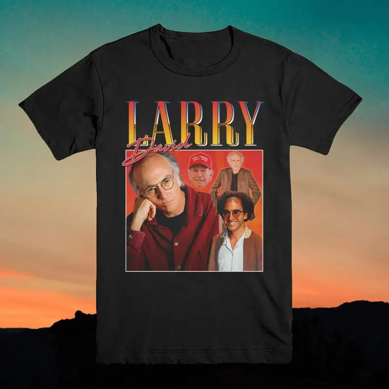 

Larry David Shirt Vintage T-shirt Top Shirt Retro