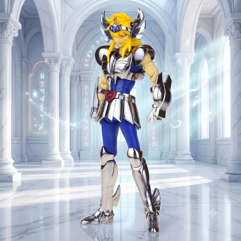 Фото Сборная фигурка-игрушка Saint Seiya GT Cygnus Hyoga Helmet V1 Myth Cloth EX, 20-летний юбилей, металлическая броня, коллекционный подарок №5