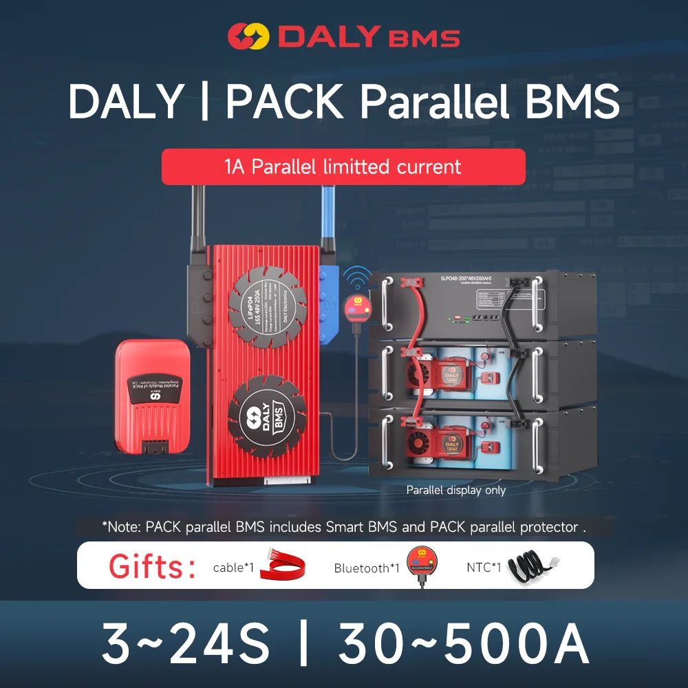 DALY Smart Lifepo4 BMS 3S Φ 8S 10S 12S 13S 16S 24S 12V 24V 36V 48V BMS с BT и 1A параллельным модулем для 18650 аккумуляторных батарей DALY Smart Lifepo4 BMS 3S Φ 8S 10S 12S 13S 16S 24S 12V 24V 36V 48V BMS с BT и 1A параллельным модулем для 18650 аккумуляторных батарей