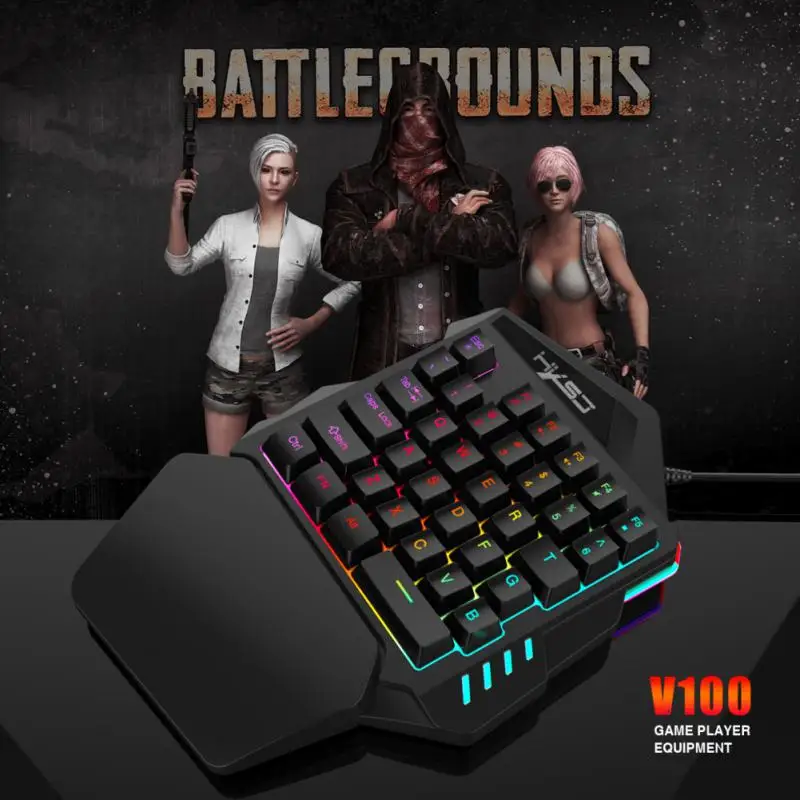 

Cool Mobile Gamepad Controller Rgb Fashion Pubg Mobile Controller Led Color Backlight Gamepad Gaming Keyboard Mouse Adapter