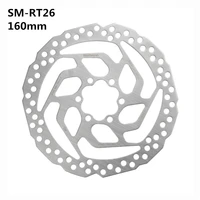 shimano sm rt26rt56 mountain bike 6 bolt disc brake rotor 160180mm iamok bicycle parts