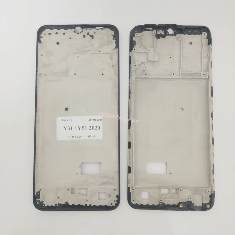 Фоторамка средняя рамка для Vivo Y31 / Y51 2020 Крышка батарейного отсека задняя крышка