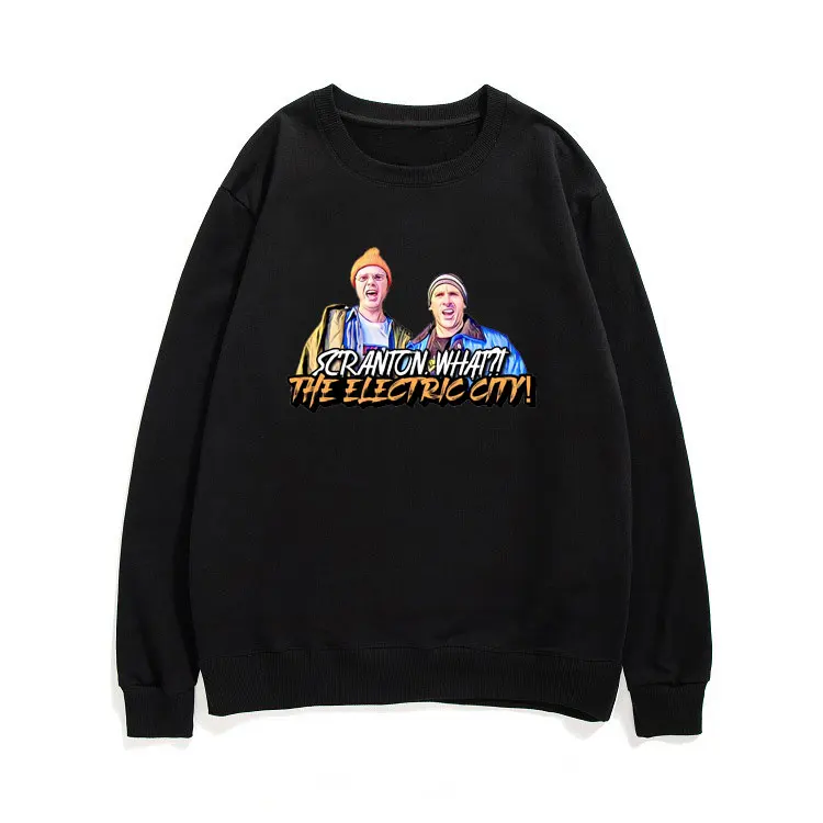 

Hot New The Office Dunder Mifflin Dwight Tv Show Scranton Sweatshirt Unisex Fashion Loose Pullover Long Sleeve Casual Pullovers