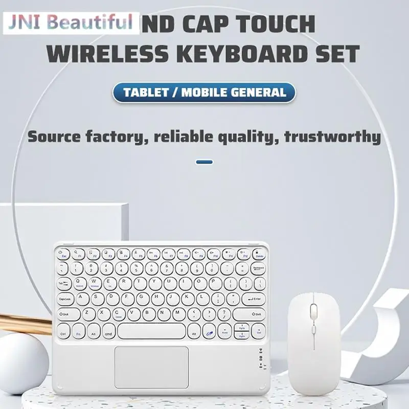 

1 комплект универсальная сенсорная Беспроводная Bluetooth клавиатура с USB-кабелем для планшетов ноутбуков смартфонов Новинка Высокое качество