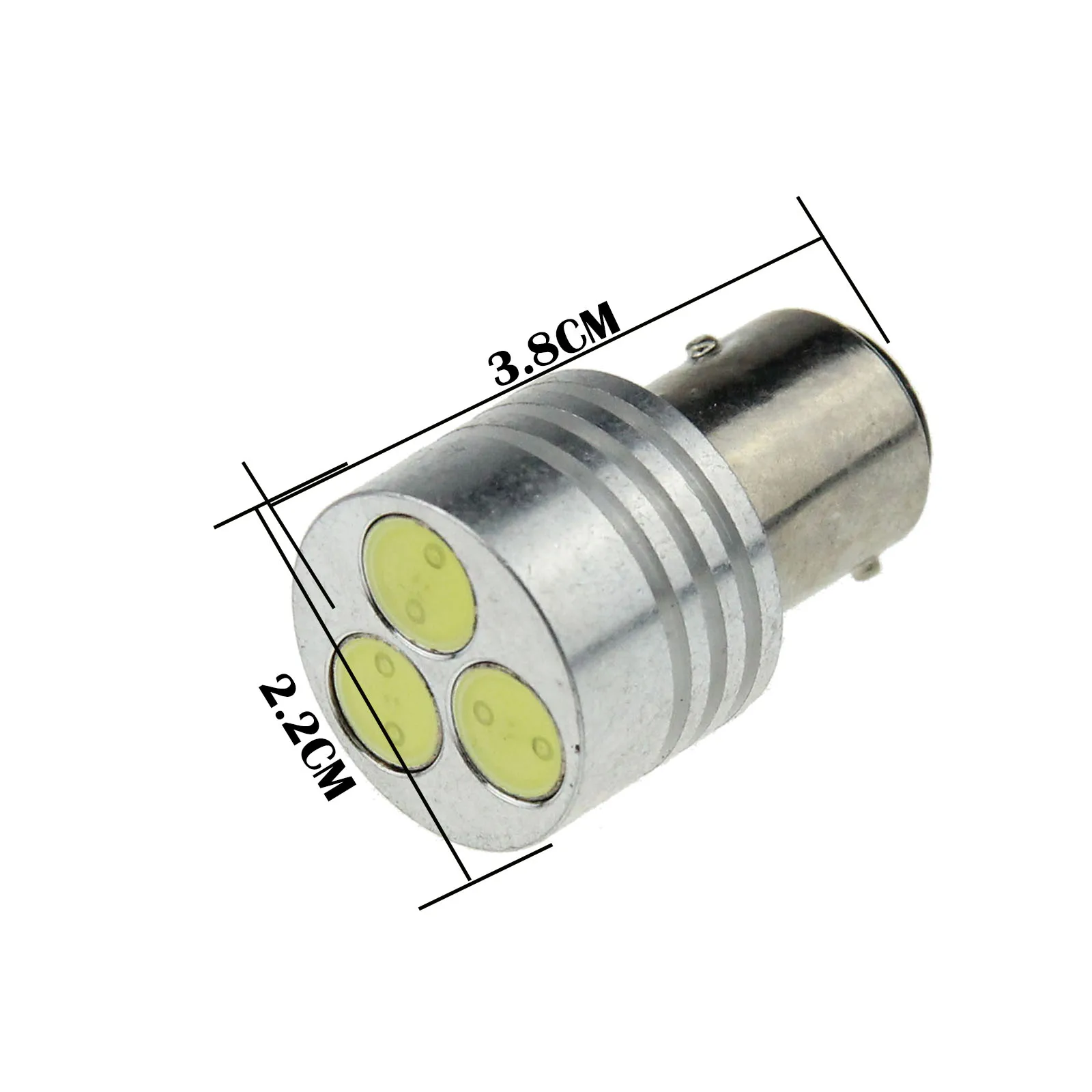 Задний фонарь с тормозной лампой 3 излучателя 2 шт.