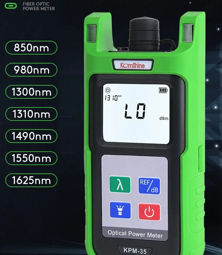 High precision KPM-35 optical power meter Optical attenuation detector Optical power meter Optical cable line test