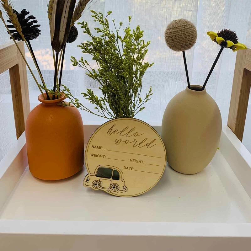 14 шт./компл. детские деревянные открытки-прорезыватель для новорожденных