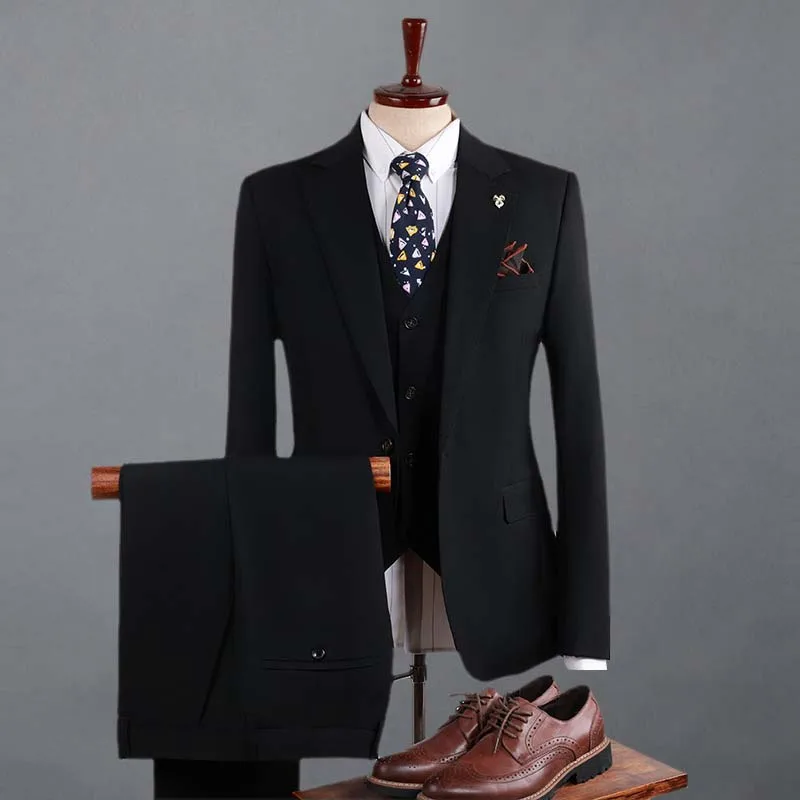 

Индивидуальный пошив, свадебное платье для жениха, блейзер, брюки, деловой стиль, высококачественное классическое платье, брюки