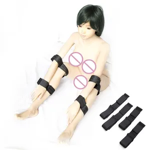 Sex Products Aid Swing Erotic Adjustable Handcuffs Ankle Cuffs BDSM Bondage Set Fetish Adult Games For Couples Accessories Flirt