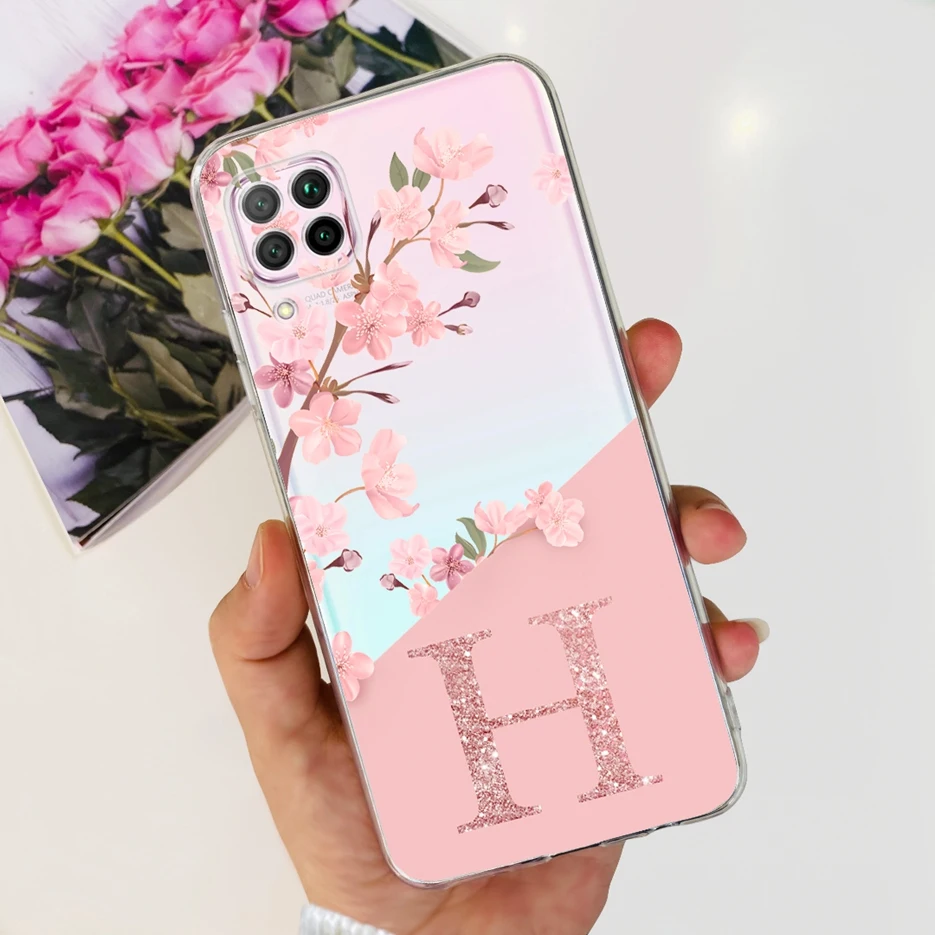 Чехол для Huawei P40 Lite Nova 7i новые буквы чехол прозрачный силиконовый телефона Nova7i