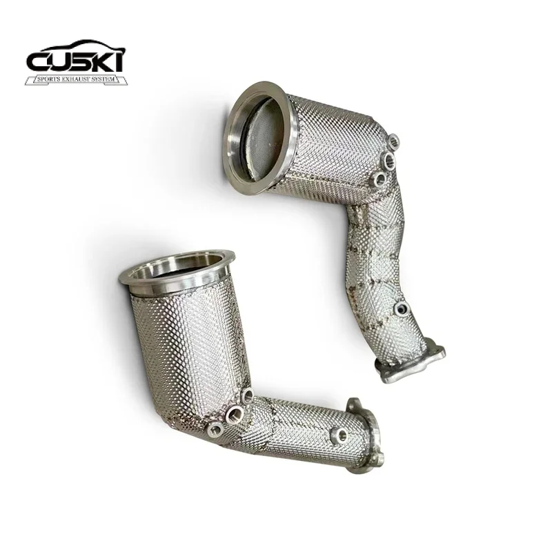 Пертаны к Audi RS4 2.9T 2019-2022 выхлопная сливная труба фитинги для модификации