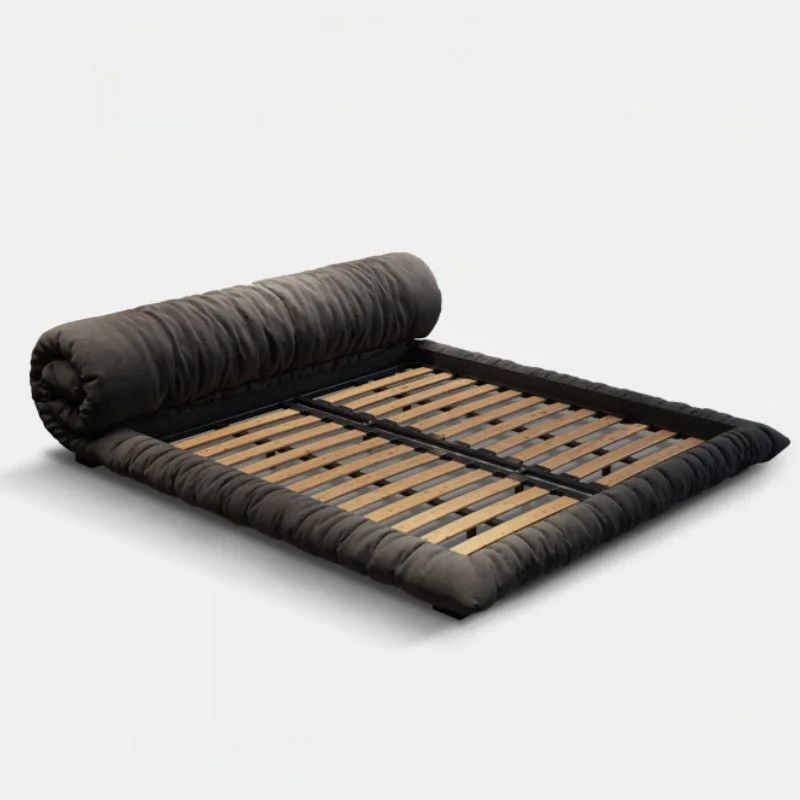 Скандинавская эстетика дизайнерская кровать в итальянском стиле современная