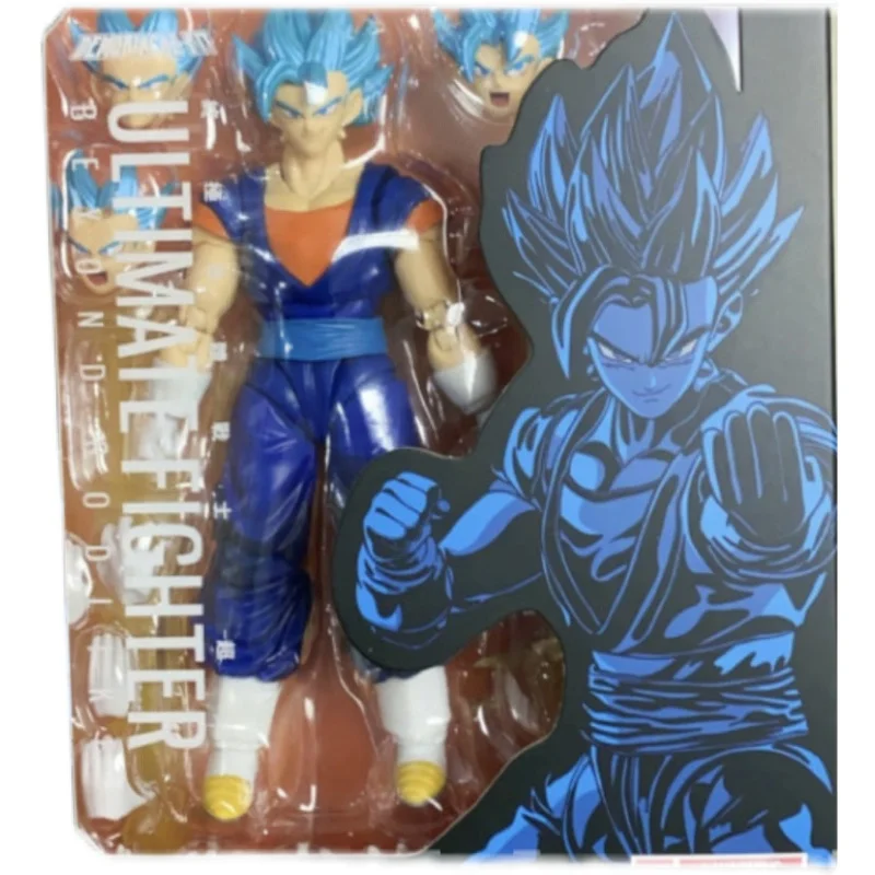 

6 Inch Magic Contract Movable Enchanted Horse Dragon Ball Vegetto 2.0 Ultimate Fit Warrior Super God Action Figures Model Toy