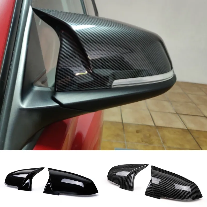 

Чехол для бокового зеркала заднего вида BMW 1 2 3 4 X Series F20 F21 F22 F23 F30 F32 F36 X1 E84 F87 M2 аксессуары с узором из углеродного волокна