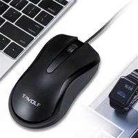 business mini v12 usb wired mouse led colorful breathing 1200dpi optical computer mini mause for pc laptop office mice silence