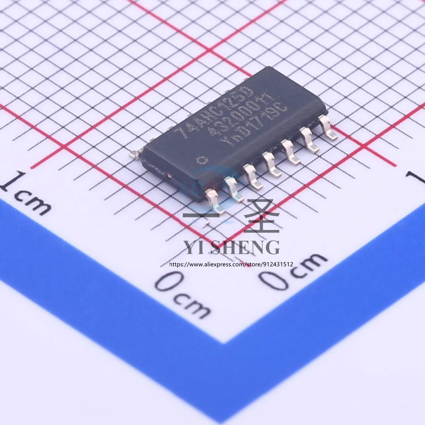 20 шт./лот 74AHC125D 74AHC125 SOIC-14_150mil