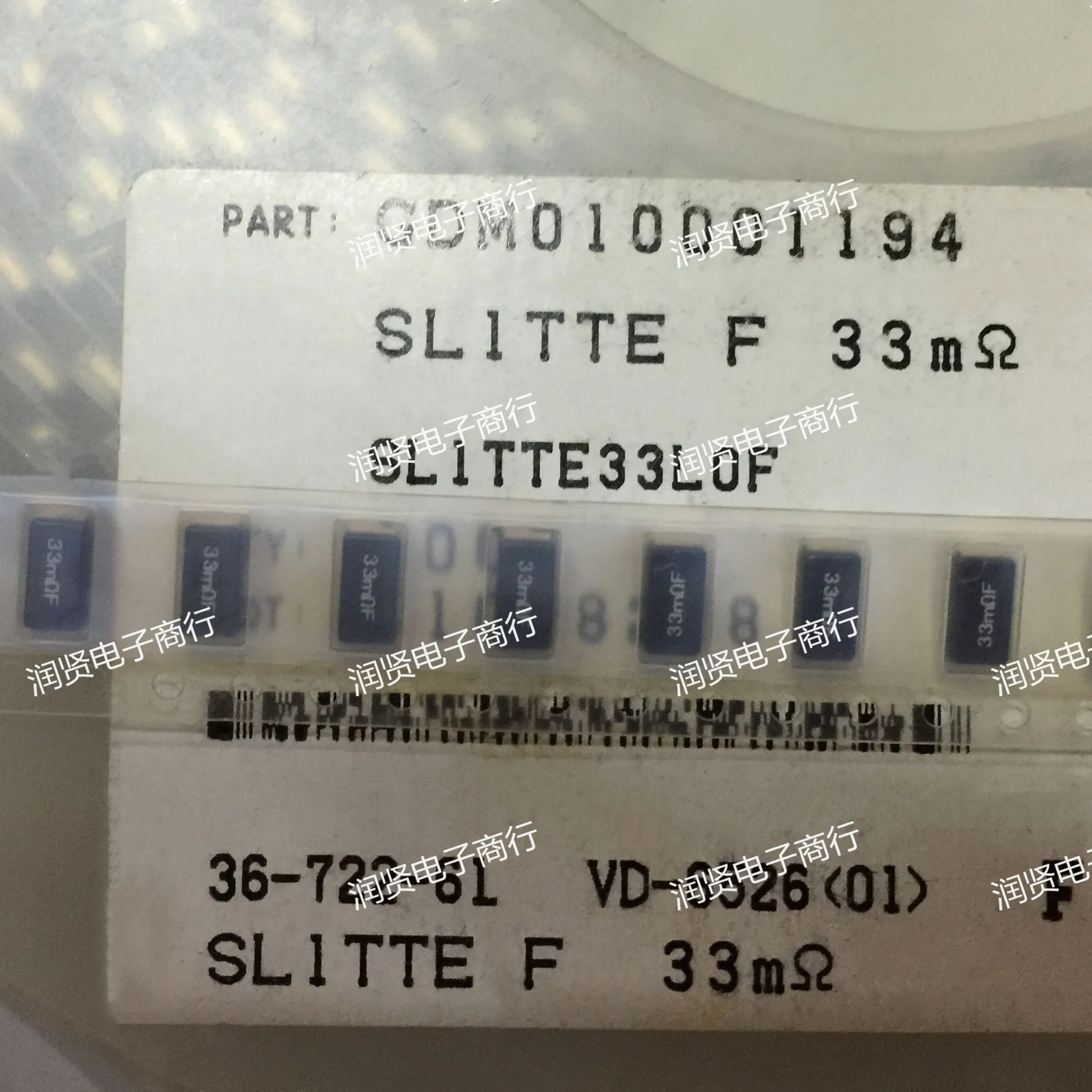 

20PCS SL1TTEF33M SL1TTEF33M 33mΩF smd Brand new original