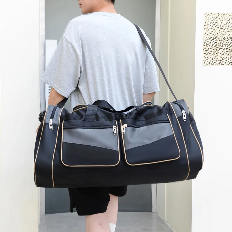 Luggage Bag Large Capacity Messenger Bag Leisure Travel Bag Short Trip Folding Bag Gym Handbags Carry on Luggage Bag for Men