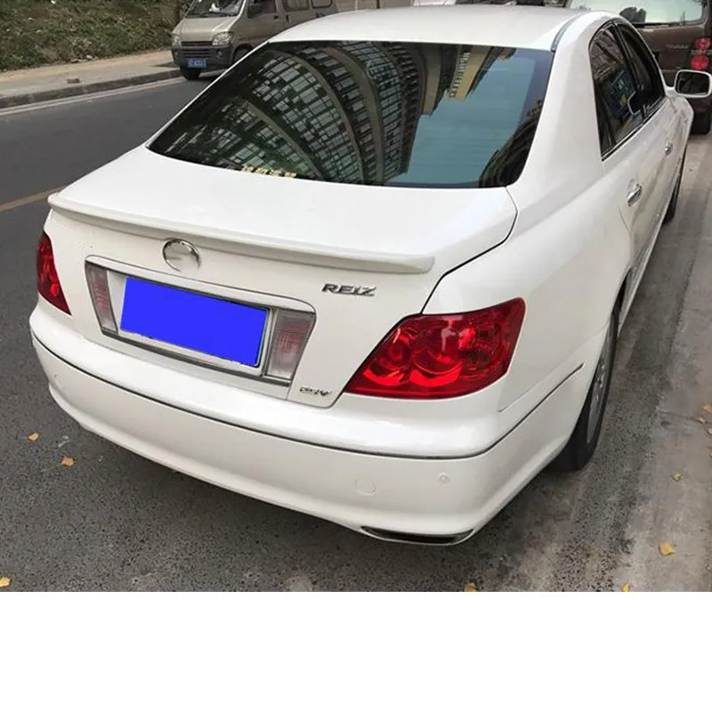 

For OLD TOYOTA MARK X REIZ REAR WING SPOILER High Quality ABS Material CAR Trunk Tail Fin ACCESSORIES 2005-2009 Year