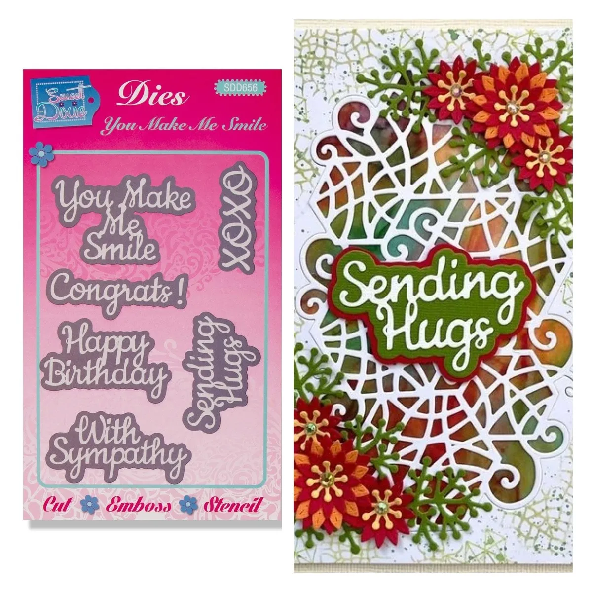 

You Make Me Smile Metal Cutting Dies For Diy Scrapbooking Crafts Maker Photo Album Template Handmade Decoration 2022 New Hot