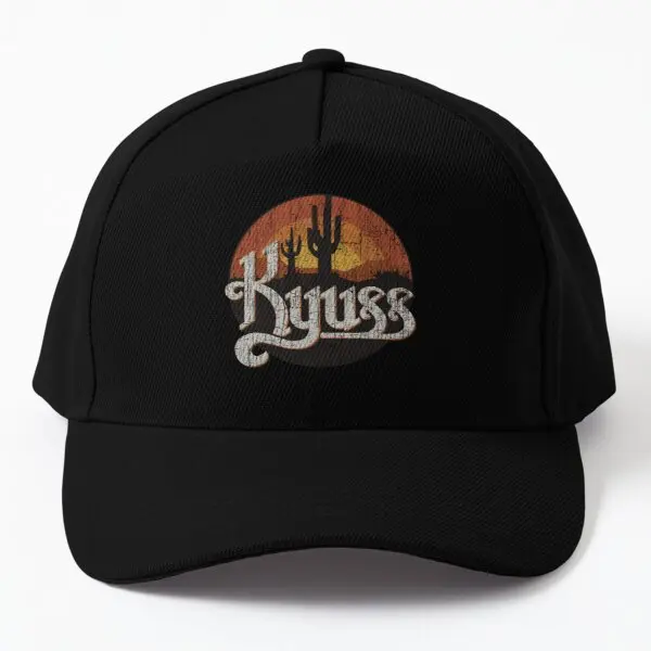 

Kyuss Sunset 1987 Baseball Cap Hat Fish Casquette Mens Outdoor Spring Bonnet Czapka Printed Snapback Summer Casual Hip Hop