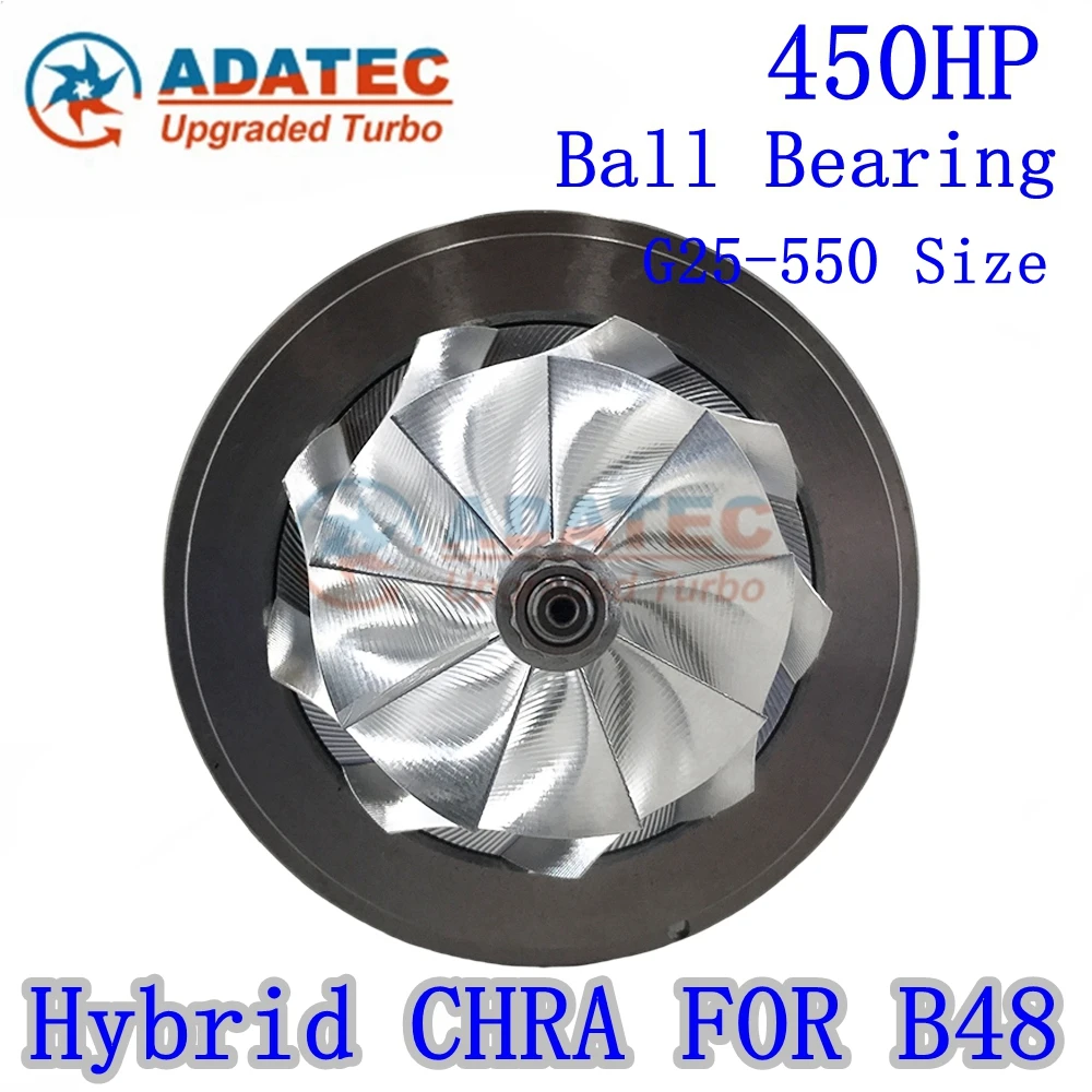 Фото Картридж турбокомпрессора TD04L Upgrade 49477-02404 с шарикоподшипником 49477-02403 49477-02400 11658631891 для BMW 330 №1