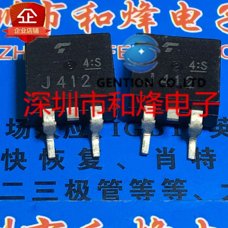 

10PCS J412 2SJ412 TO-263 -100V -16A in stock 100% new and original
