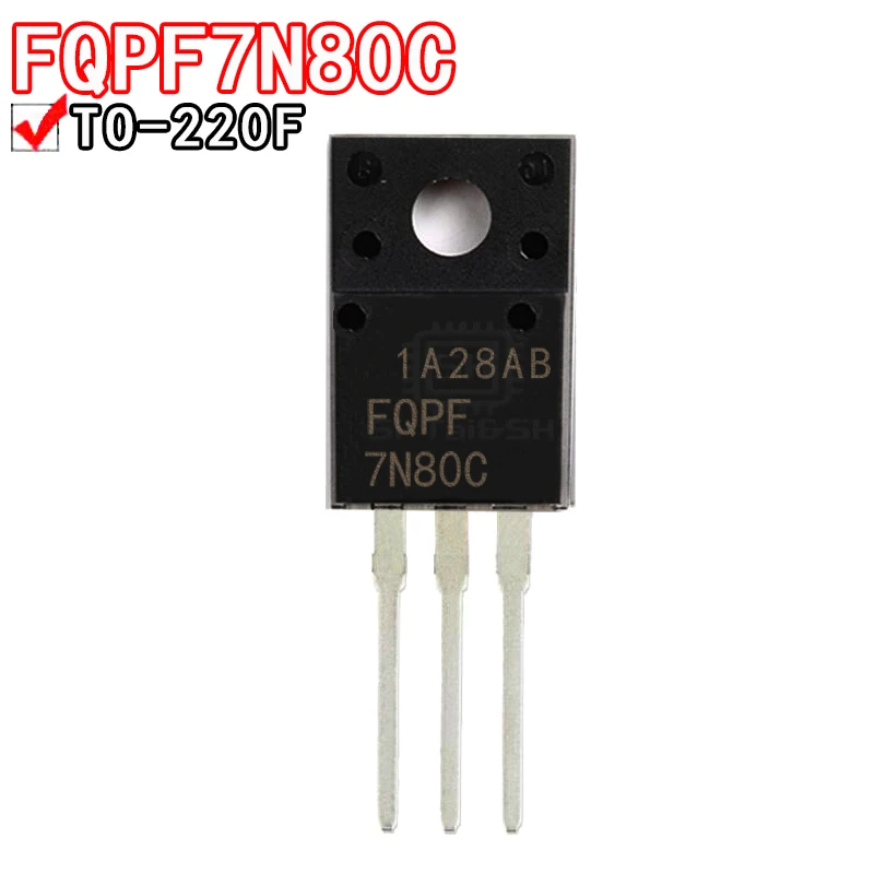 10 шт. FQPF7N80C TO-220F FQPF7N80 TO-220 7N80 7N80C 800V 7A FQPF7N65C FQPF7N65 FQPF7N60C FQPF7N60