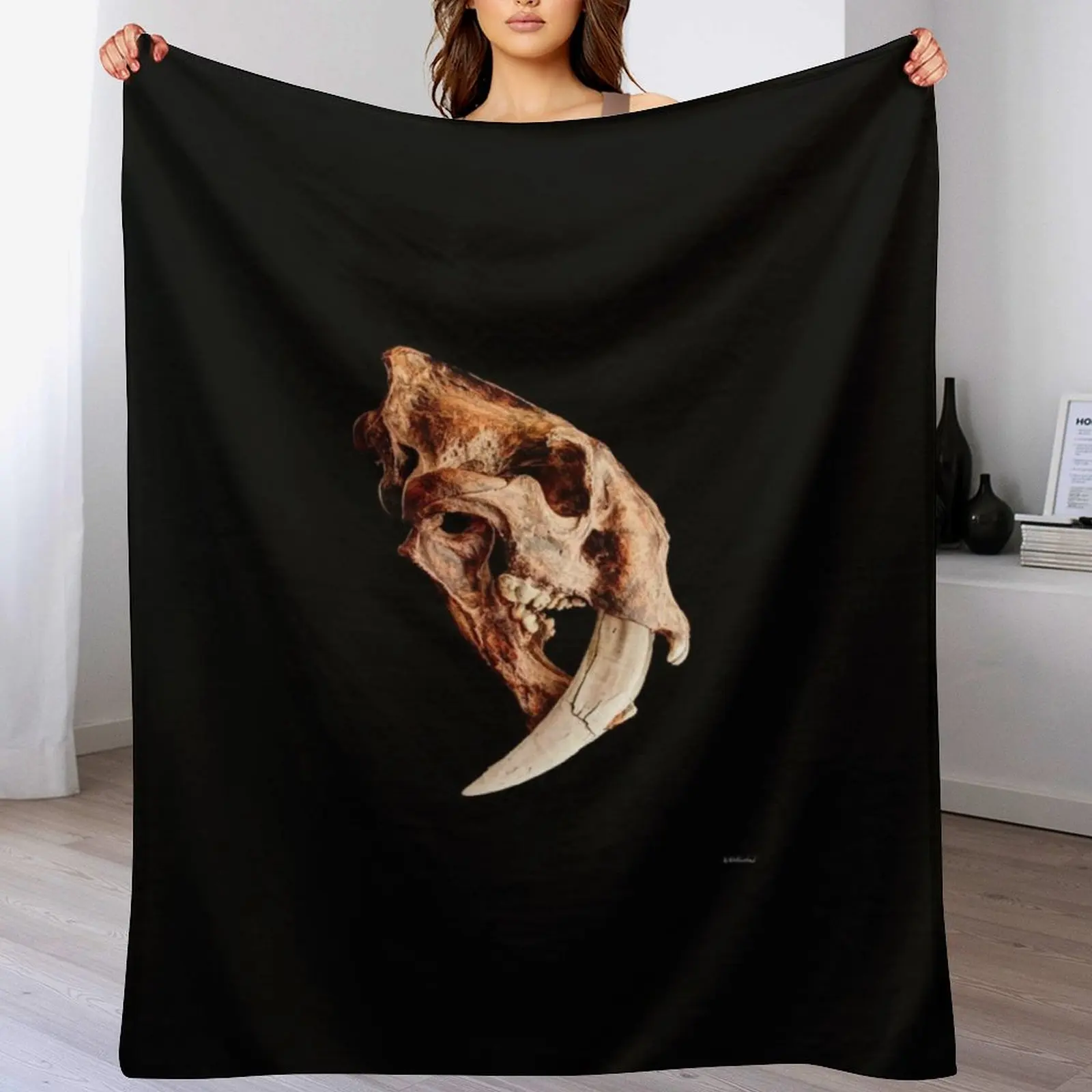 Smilodon fatalis череп 1 шт. искусственные одеяла