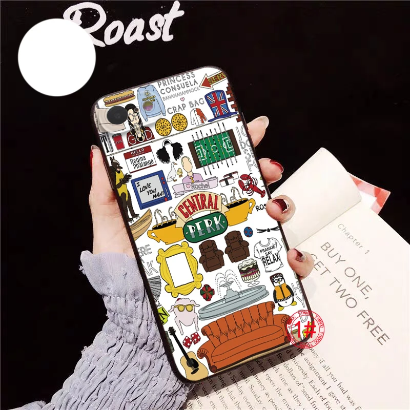 T199 Friends Season TV Мягкий чехол для Redmi Note 11 11S 10 10T Pro Max 10S 9T 9 9S 8 8T 7 Xiaomi Mi 11I 12 12X