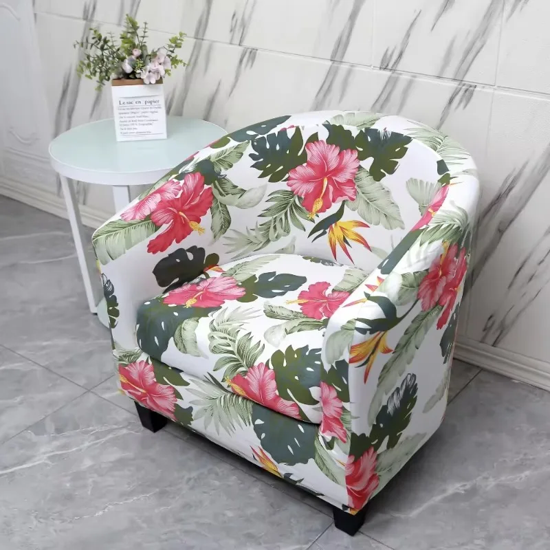 Чехлы для стульев эластичные кресел одноместных диванов барной стойки