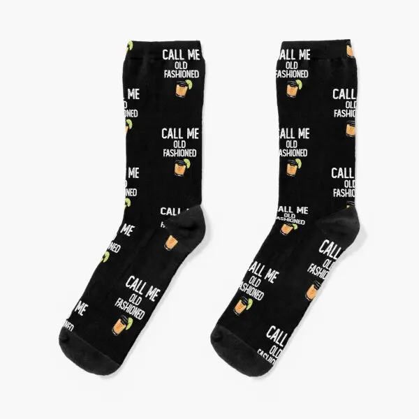 

Call Me Old Fashioned Funny Quotes Mom G Crew Socks Cute Unisex Ladies Winter Short Sports Girls Cotton Women Breathable Mens