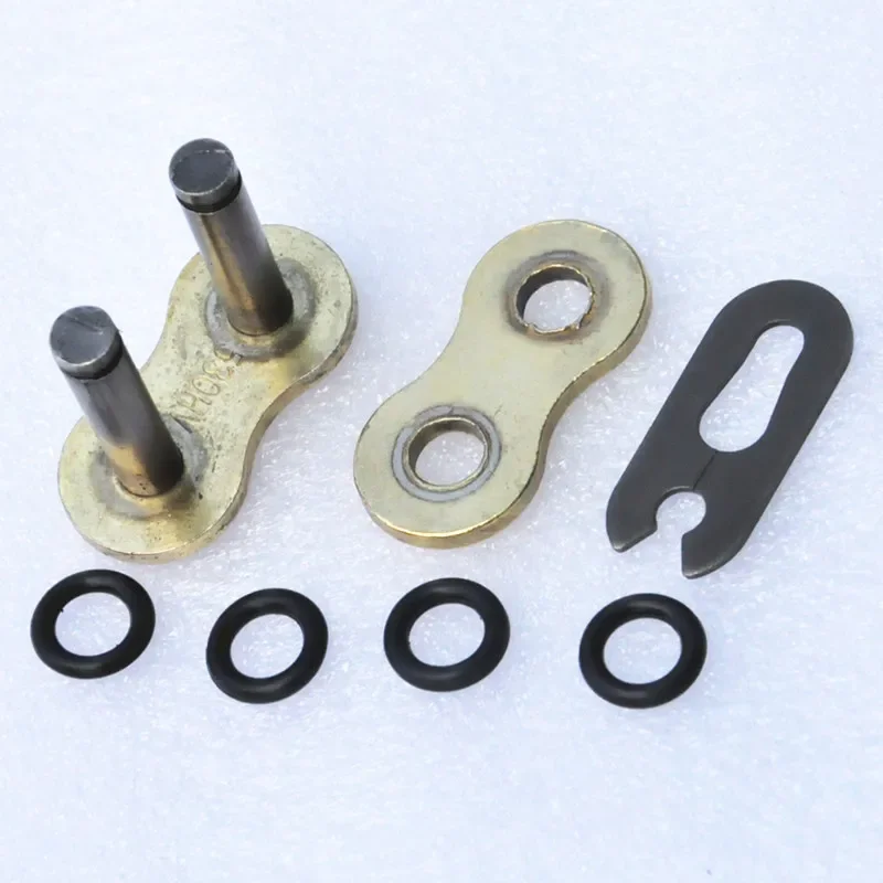 4 шт. золотое уплотнительное кольцо 530 мотоциклетная цепь мастер-звенья для