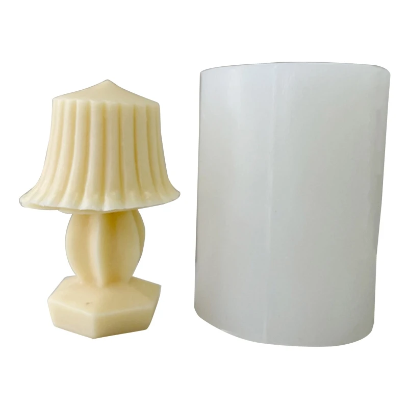 

Desk Lamp Silicone Candle Mold for Handmade Candles Molds Silicone