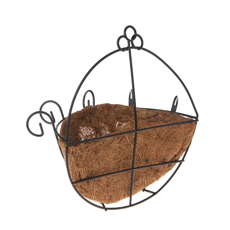 Горшок Железный кокосовый DIY садовый подвесной горшок настенные корзины