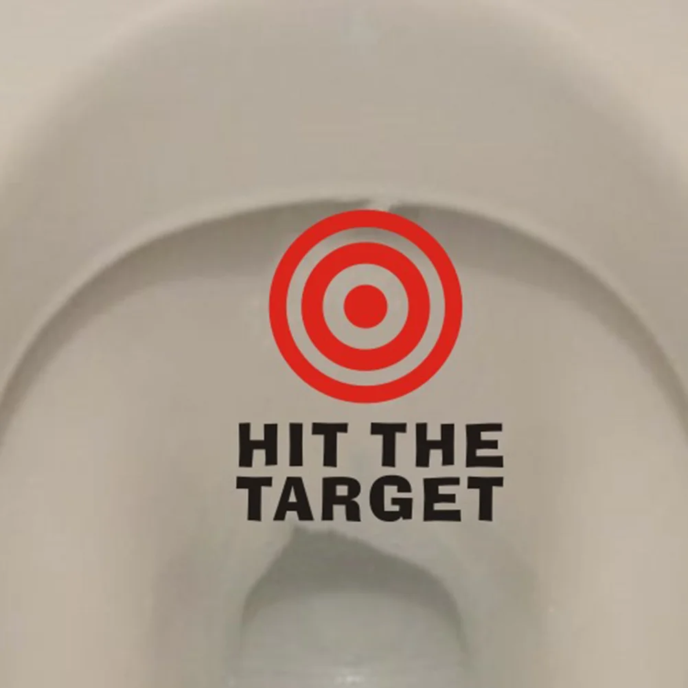 

Toilet Decal Stickers Wall Target The Hit Bathroom Decals Pee Washroom Quotes Decor Sign Funny Put It Down Restroom
