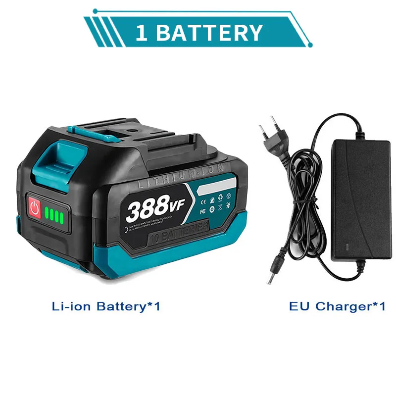 

Литий-ионная батарея Yofidra для Makita 18 В, 7500/15000 мАч